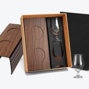 Conjunto Porta Copo De Sofá Com 2 Copos De Cerveja - 4 Pçs