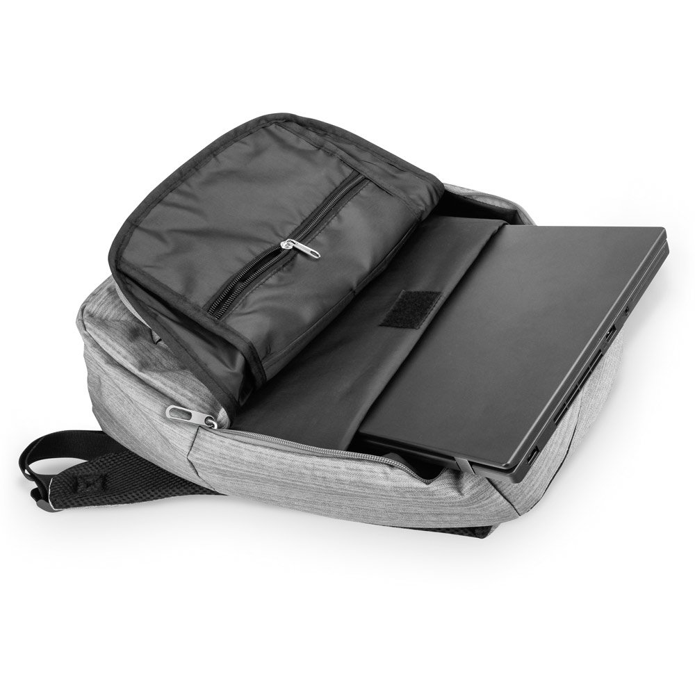 KARDON. Mochila para notebook até 14'' em poliéster 600D - Imagem 6
