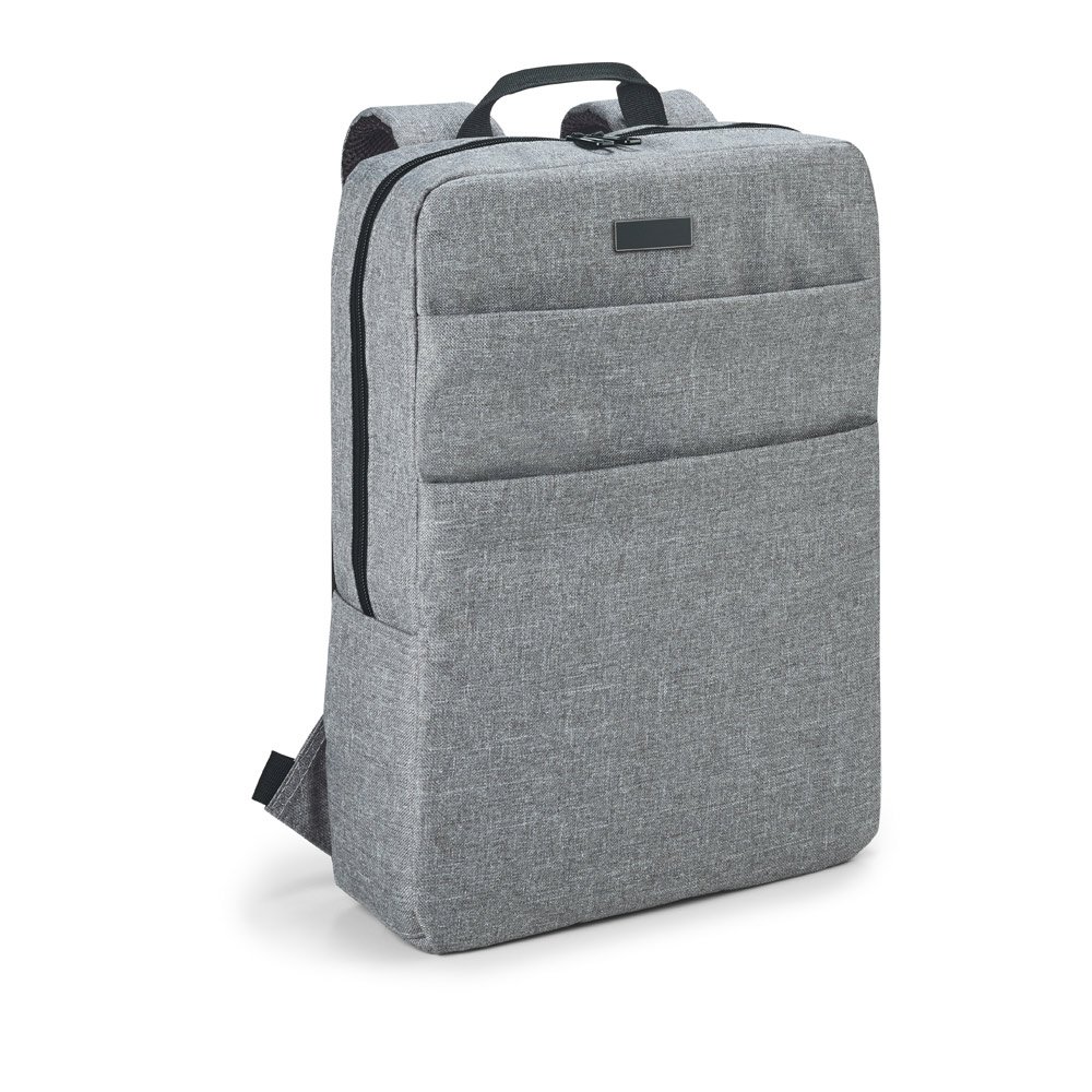 GRAPHS PLATE. Mochila para notebook 15'6'' em 600D de alta densidade com placa para personalização 10 L - Imagem 2