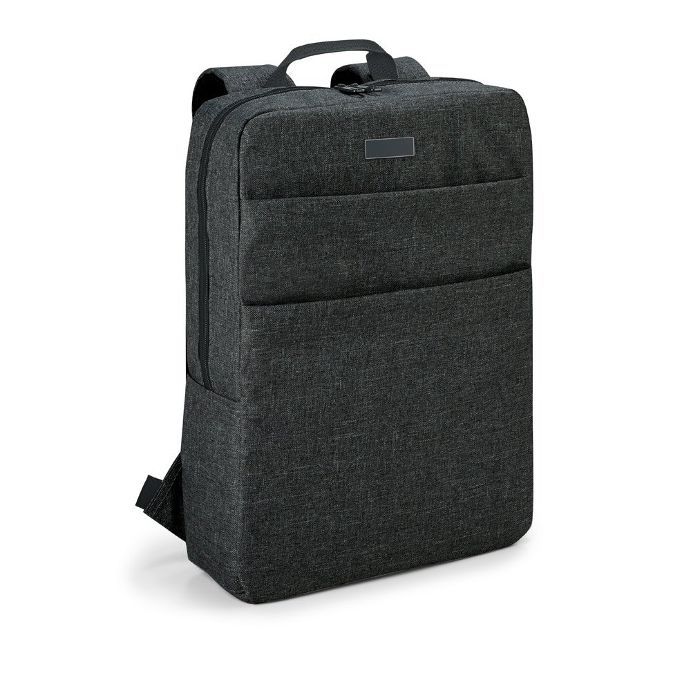 GRAPHS PLATE. Mochila para notebook 15'6'' em 600D de alta densidade com placa para personalização 10 L - Imagem 4