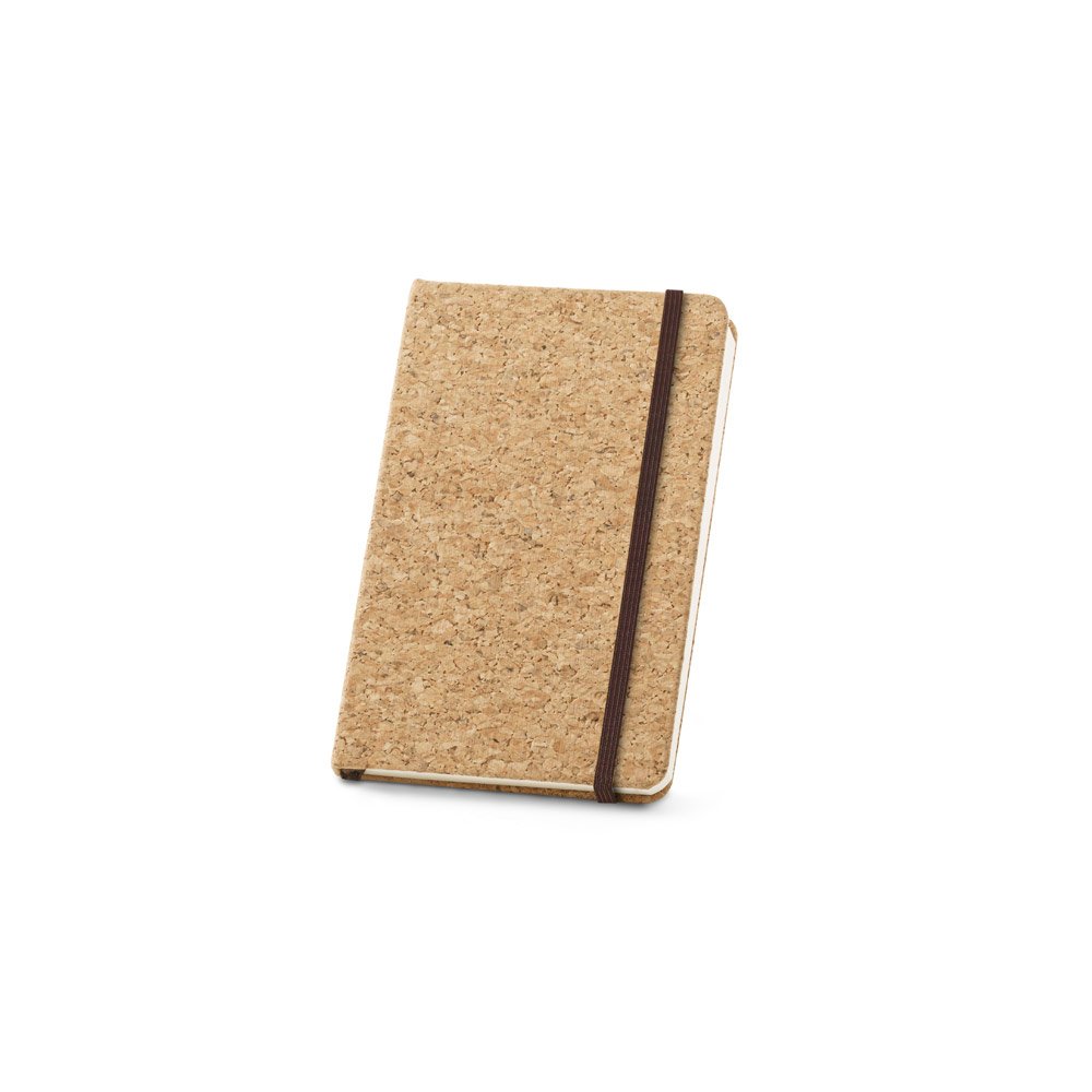 RUSHDIE A6. Caderno A6 de capa dura em cortiça com 160 páginas lisas - Imagem 2