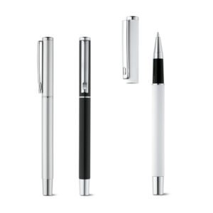 DANEY. Roller em alumínio com escrita em preto