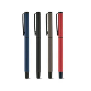 ALVA. Roller em alumínio com escrita em preto