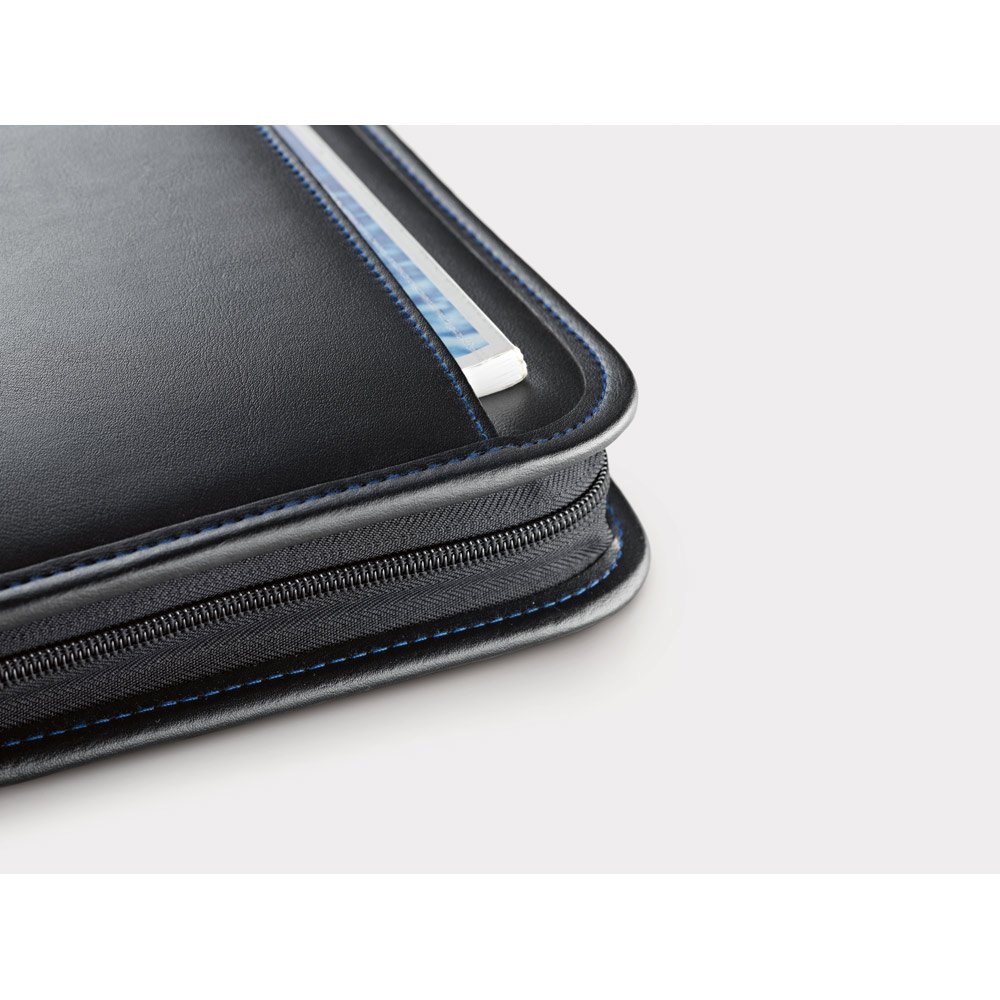 BIELO. Pasta A4 em c.sintético com bolso frontal e fecho com páginas pautadas - Imagem 4