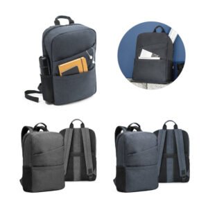 REPURPOSE BACKPACK. Mochila para notebook 15'6" em poliéster reciclado 600D de alta densidade