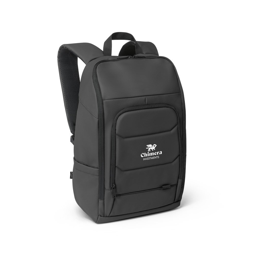TOULON. Mochila para notebook em 600D, poliéster reciclado, de alta densidade, com revestimento resistente à água 16" 19 L - Imagem 2
