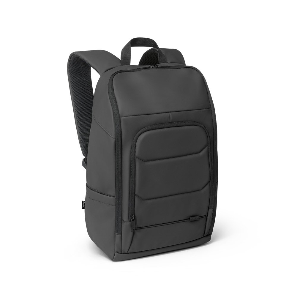 TOULON. Mochila para notebook em 600D, poliéster reciclado, de alta densidade, com revestimento resistente à água 16" 19 L - Imagem 4