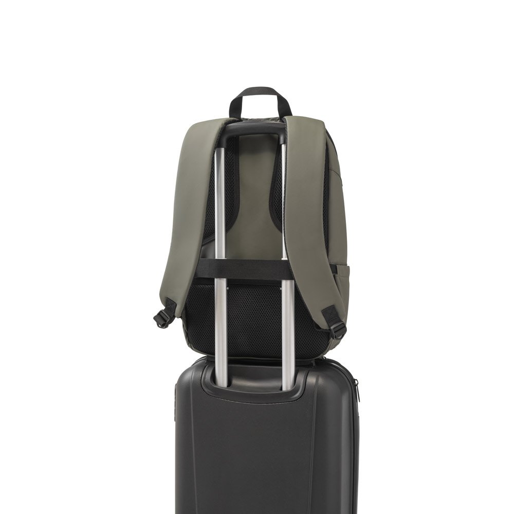 TOULON. Mochila para notebook em 600D, poliéster reciclado, de alta densidade, com revestimento resistente à água 16" 19 L - Imagem 11