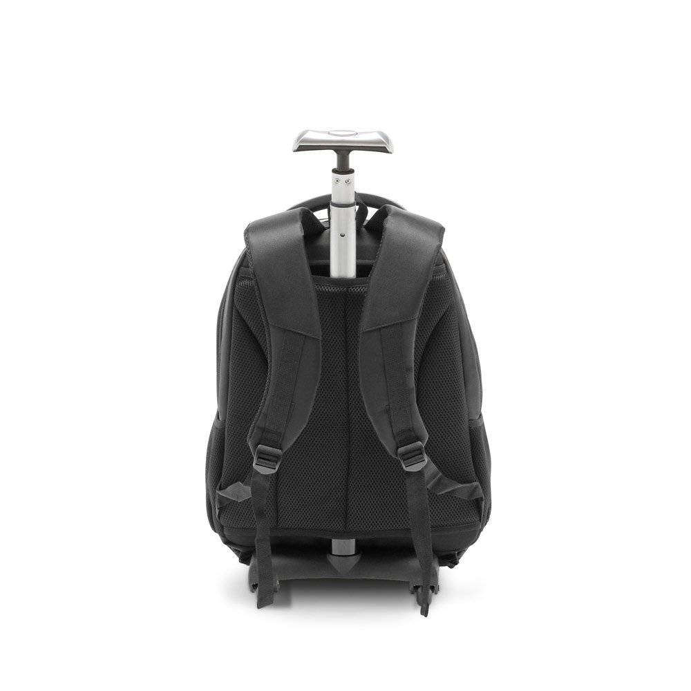 MIAMI. Mochila trolley para notebook 17'' em Nylon 999 impermeável com 2 rodas e sistema de proteção integrado 30 L - Imagem 4