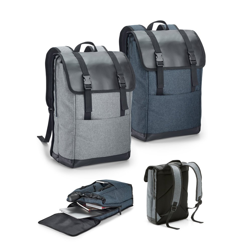 TRAVELLER. Mochila para notebook 17'' m 600D de alta densidade e tarpaulin 16 L