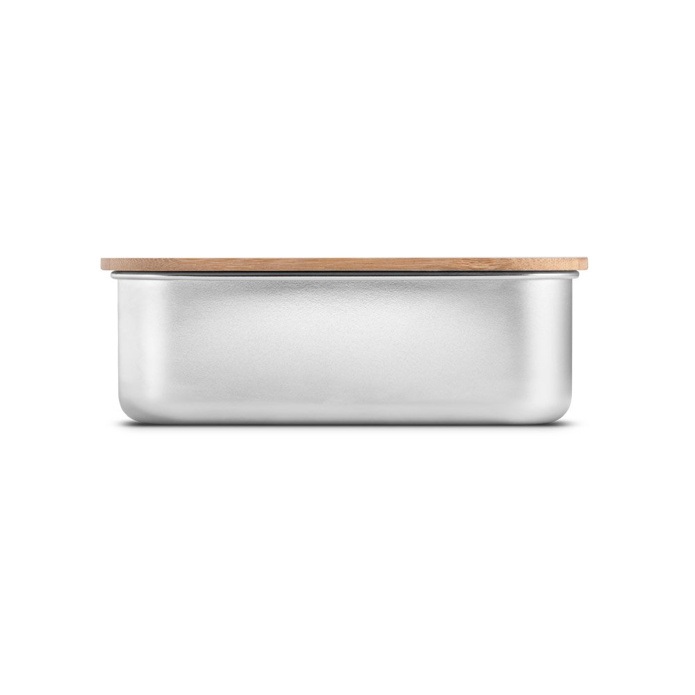 SHINO. Lancheira. Marmita em aço inox e tampa em bambu 800 mL - Imagem 8