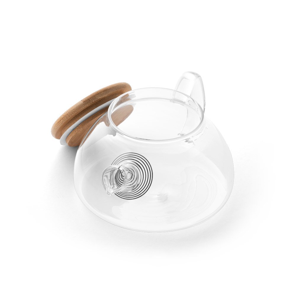 SNEAD. Bule de vidro borossilicato com tampa em bambu 750 mL - Imagem 6