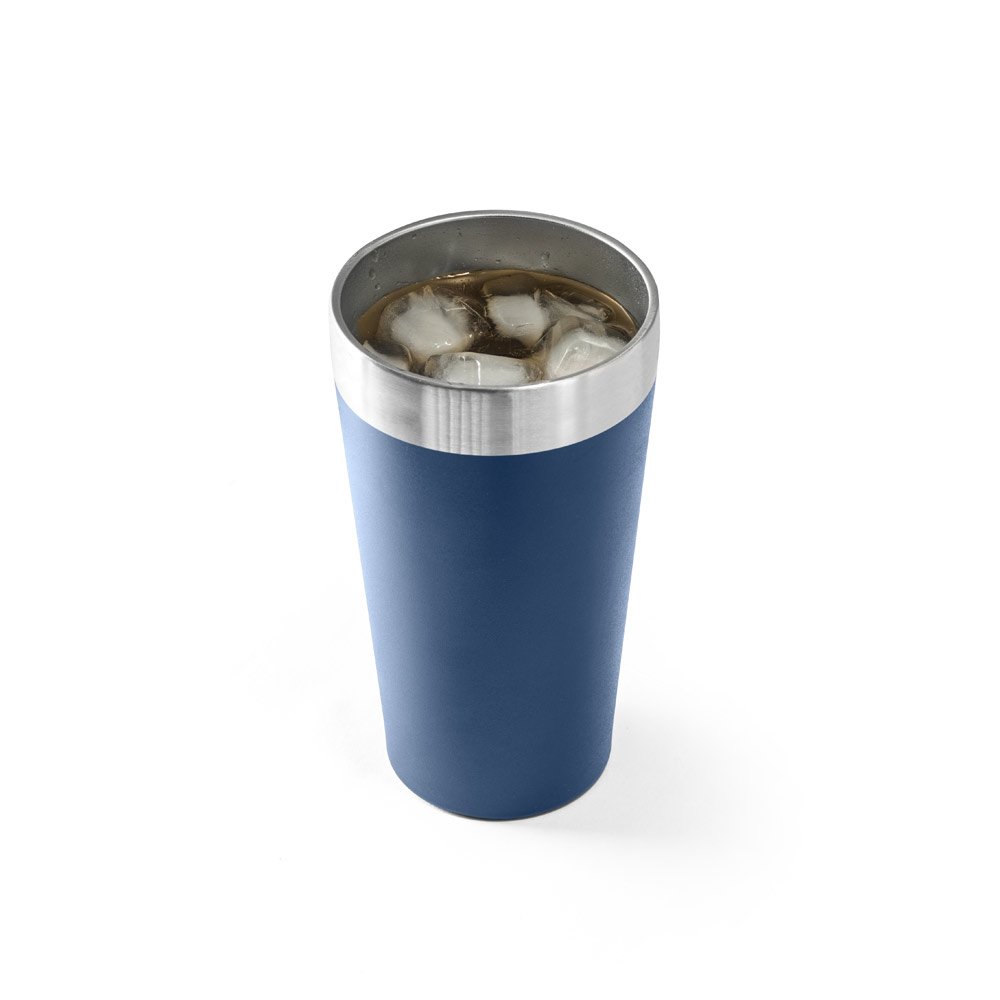 HALPERT. Copo de viagem em aço inox térmico, com parede dupla isolada a vácuo 540 mL - Imagem 8