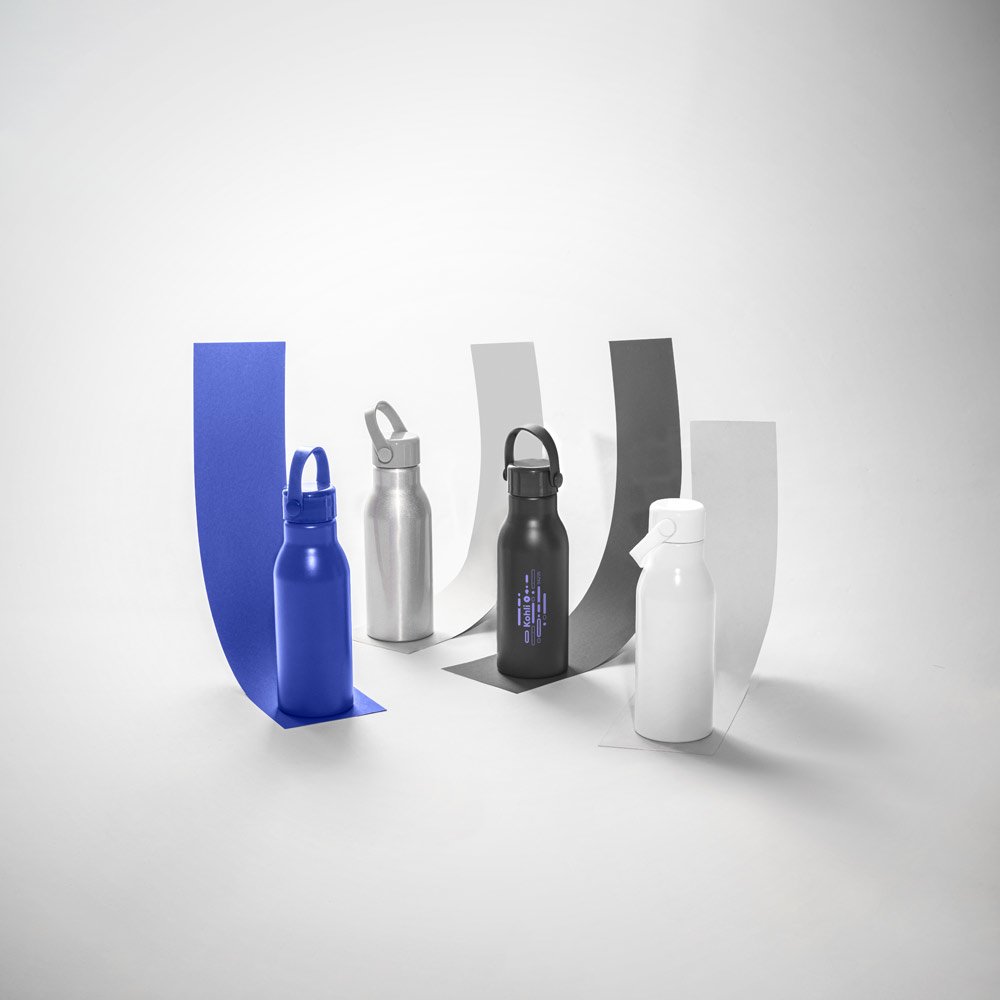 KHOLI. Squeeze em alumínio 100% reciclado com parede simples e acabamento mate 700 mL - Imagem 4