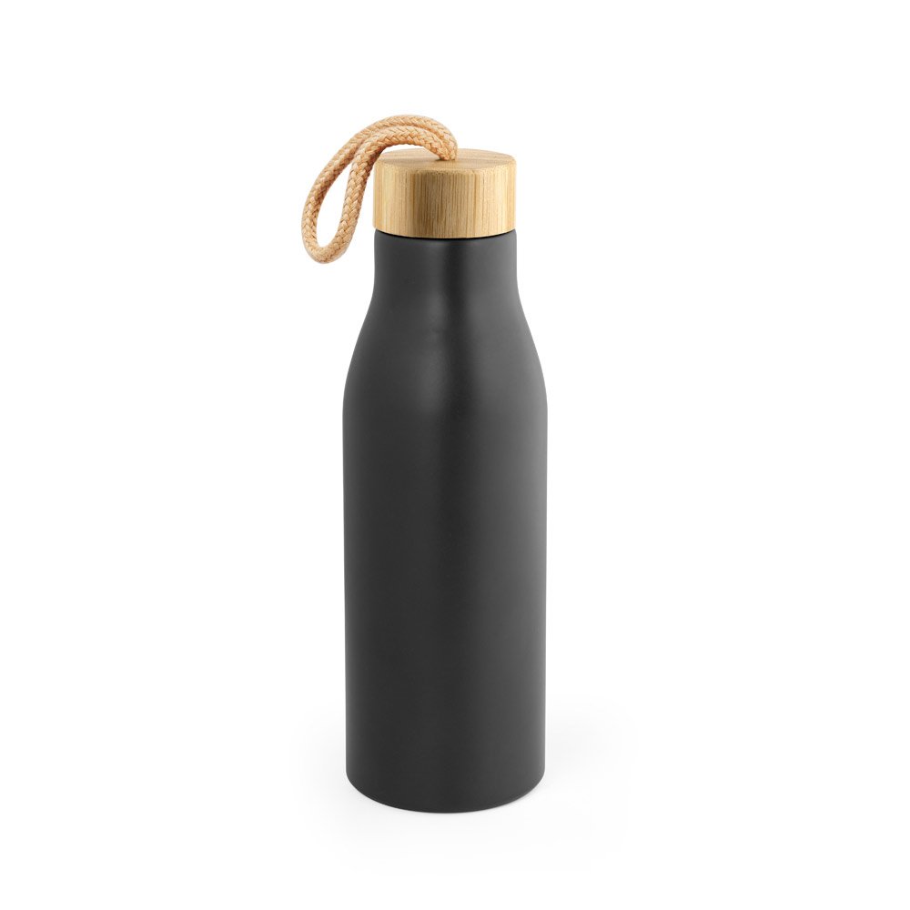 TOOMEY. Squeeze em aço inox 90% reciclado, de parede simples e acabamento em mate 570 mL - Imagem 2