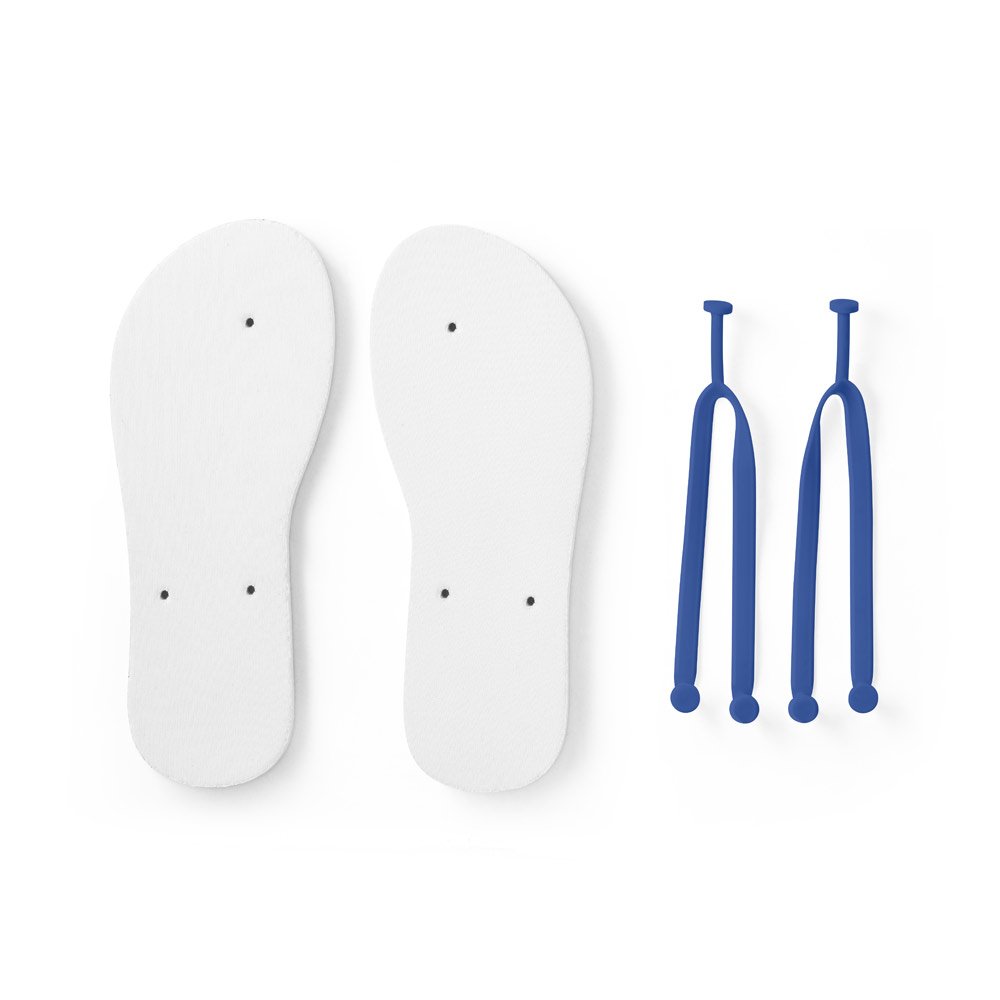 BALI P / M. Chinelos com sola em EVA e totalmente personalizável em sublimação e tira em PVC - Imagem 3