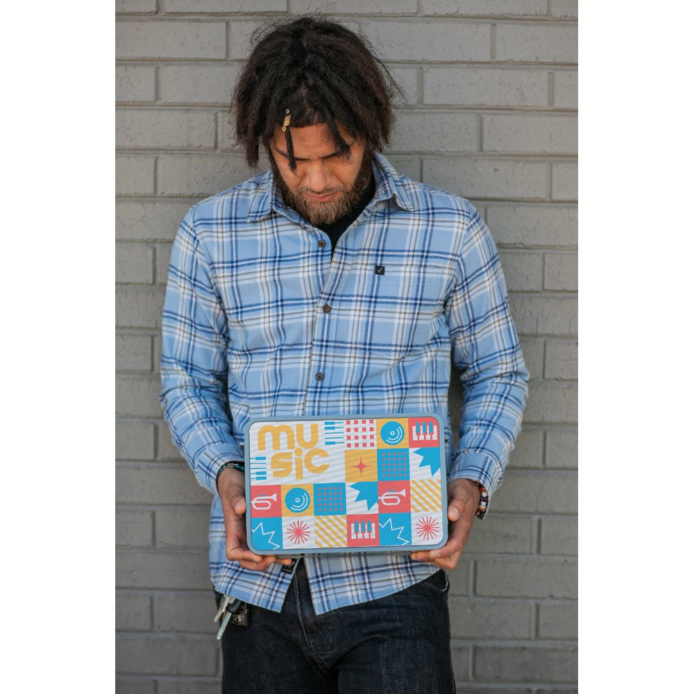 JOUNCER. Caixa de som em ABS 100% reciclado com microfone incorporado 5'200 mAh - Imagem 4