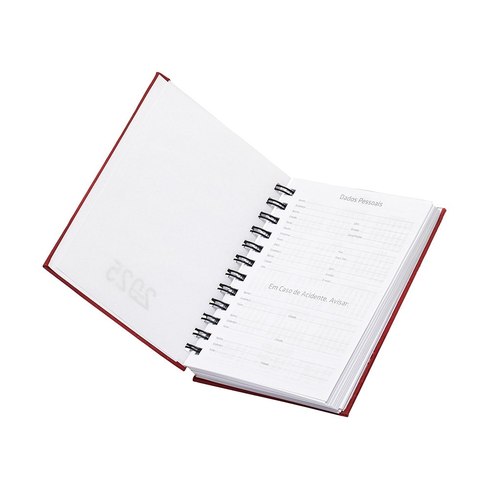 Agenda 2025 Emborrachada 17x13. - Imagem 3