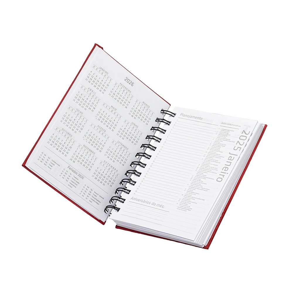 Agenda 2025 Emborrachada 17x13. - Imagem 5