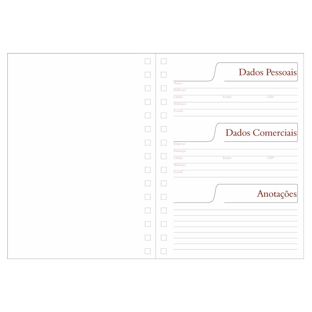 Agenda Permanente Capa Pet Sublimática - Imagem 5