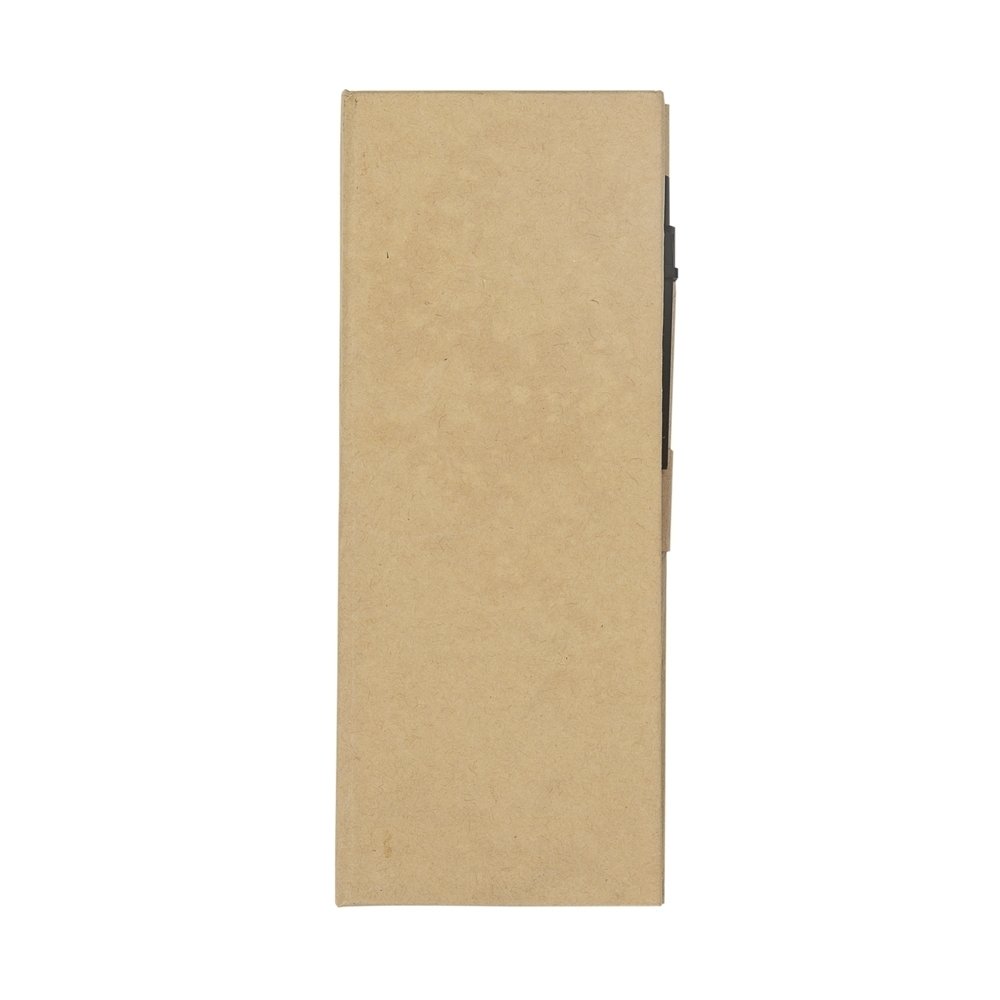 Bloco de Anotação com Autoadesivos e Caneta.