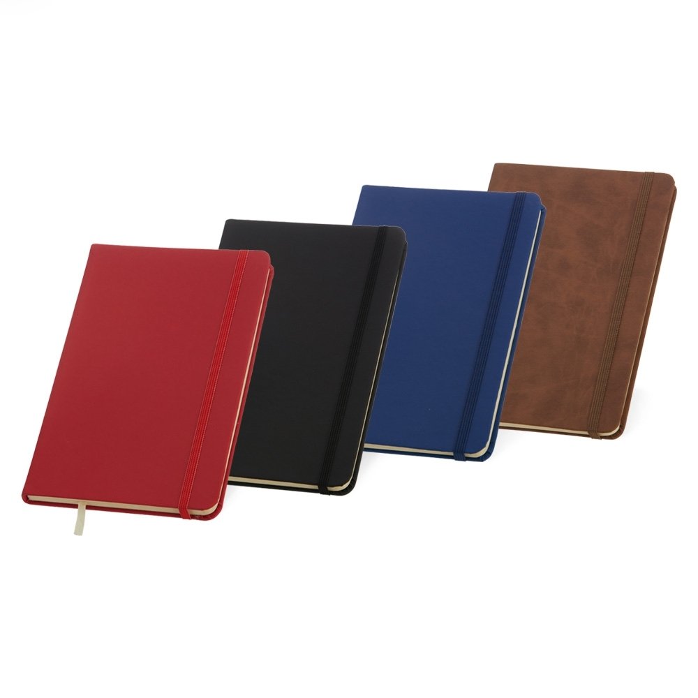 Caderneta Couro Sintético 21x14 Com Pauta. - Imagem 2