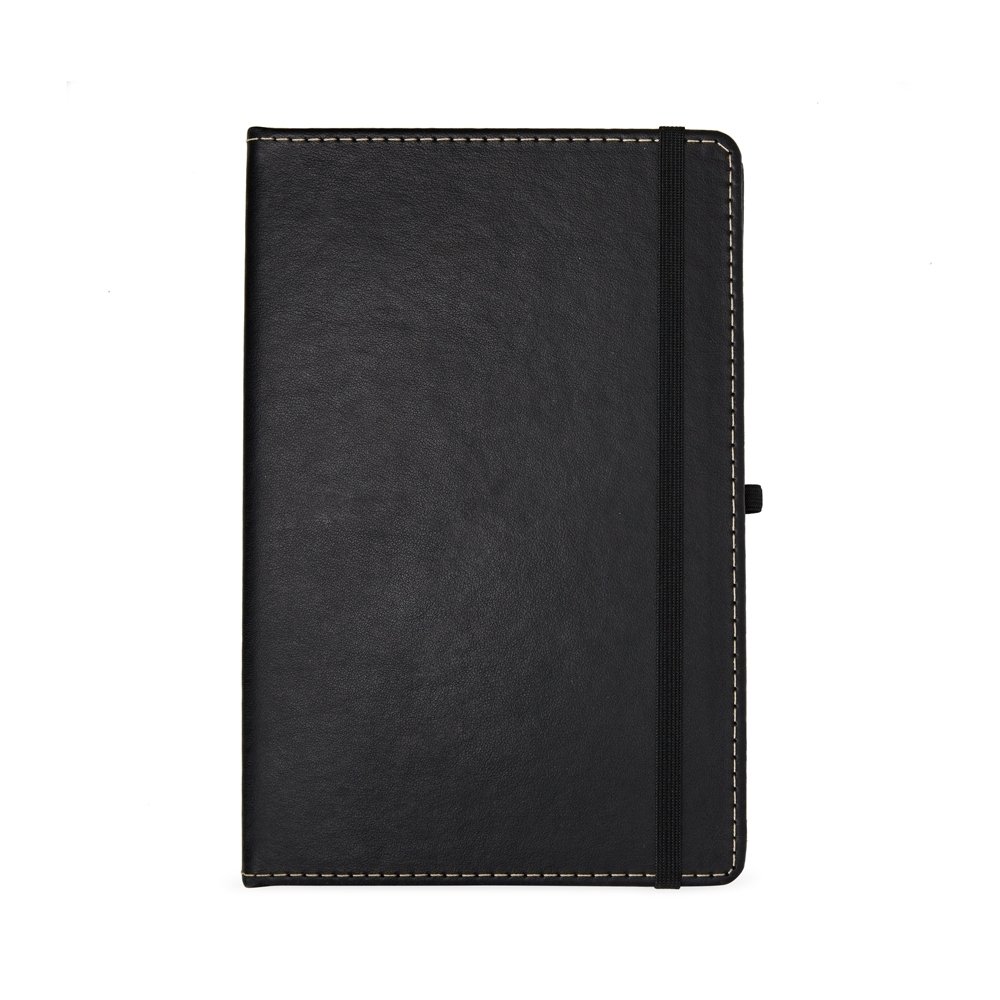 Caderneta em Couro Sintético 21 x 14 com Pauta. - Imagem 4