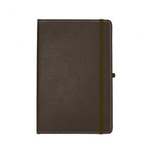 Caderneta em Couro Sintético 21 x 14 com Pauta.