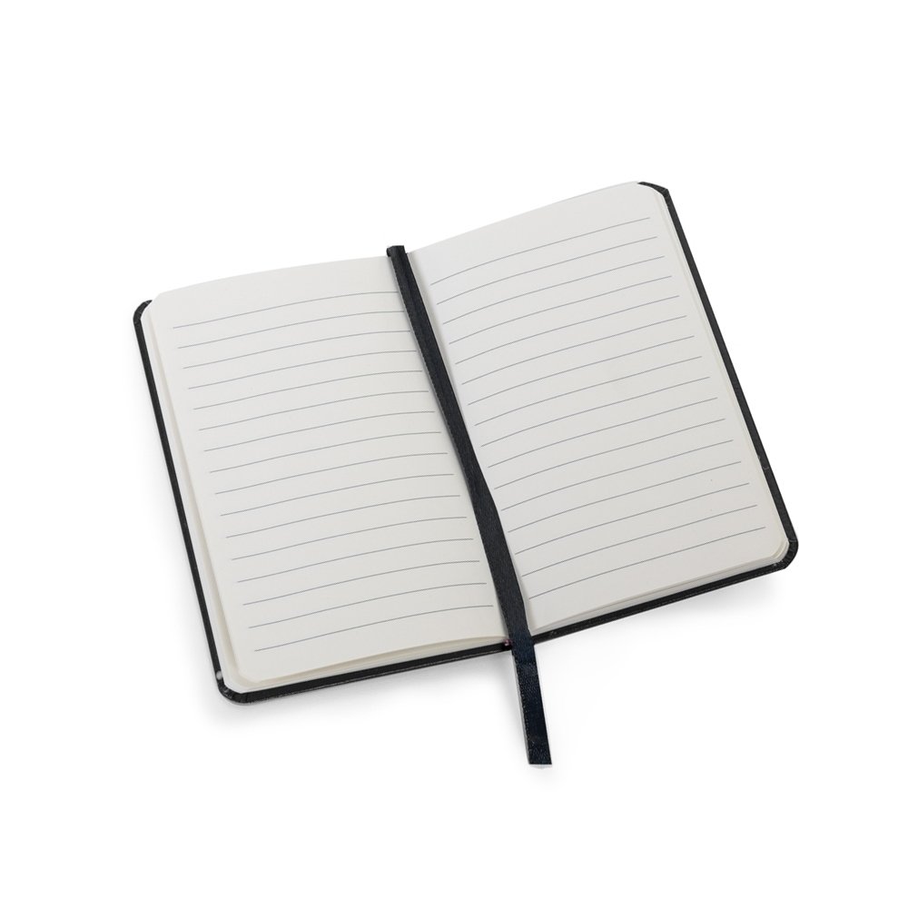 Caderneta tipo Moleskine Couro Sintético - Imagem 3