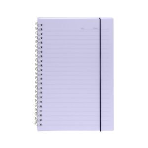 Caderno A5 Plástico.