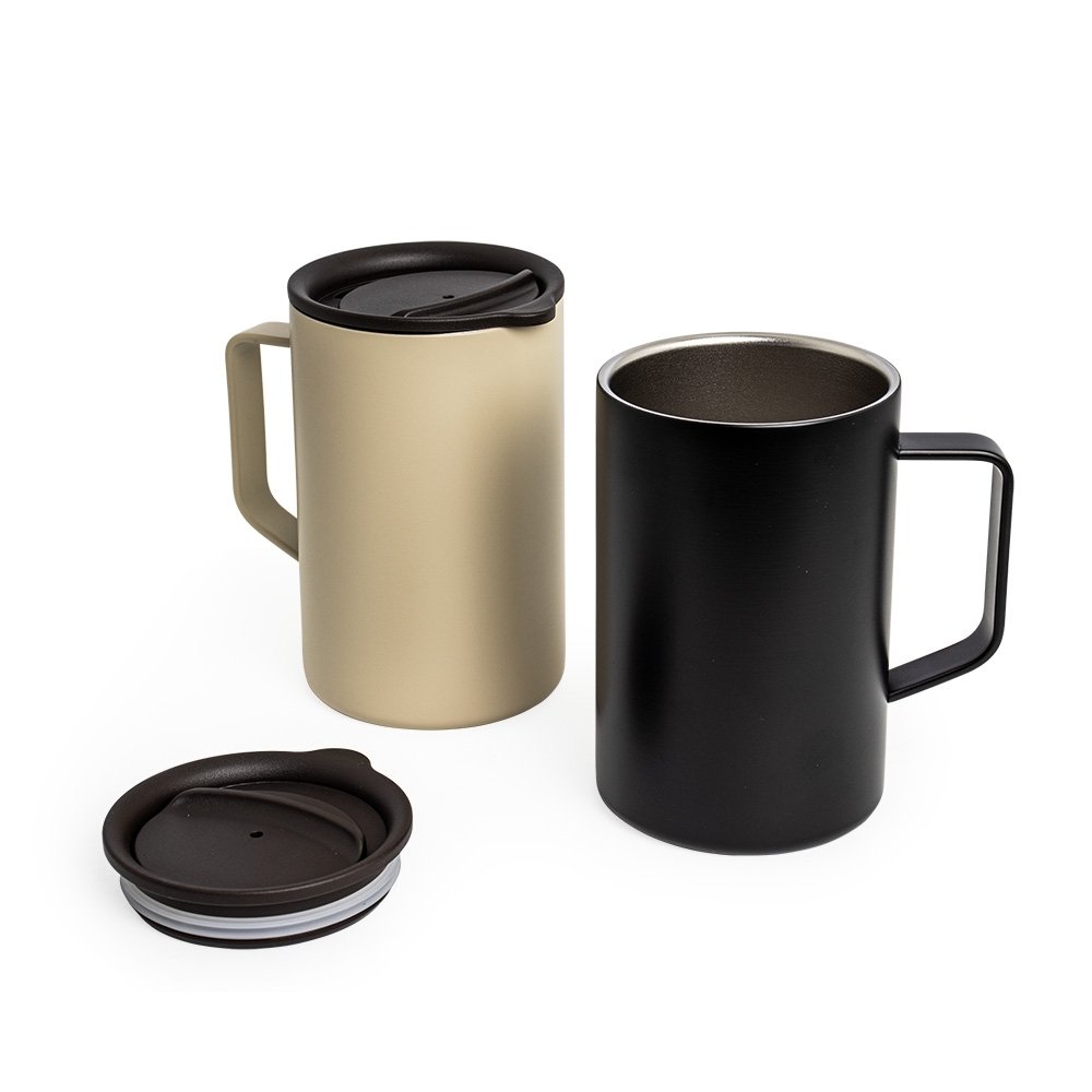 Caneca Inox Parede Dupla 350ml. - Imagem 2