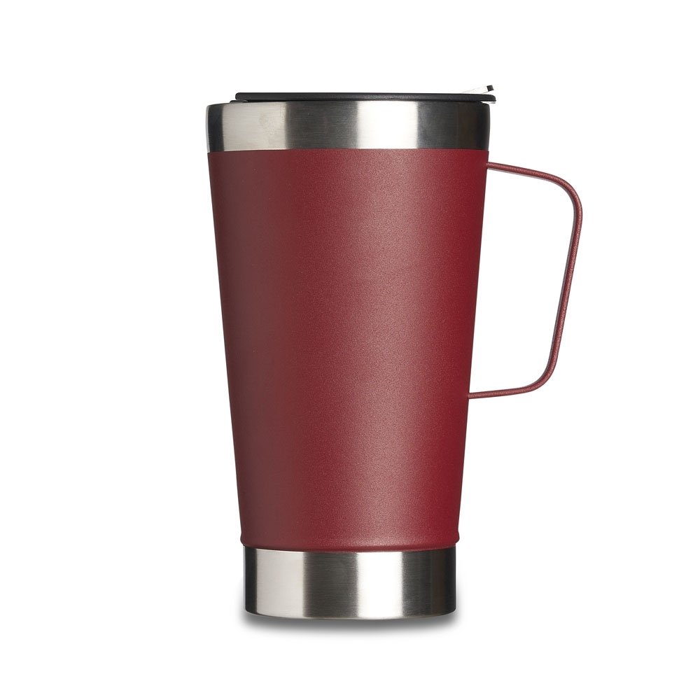 Caneca Térmica Inox com Abridor 500ml. - Imagem 3