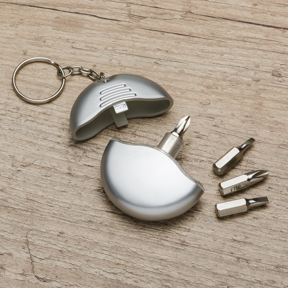 Chaveiro Plástico kit Ferramenta 4 peças - Imagem 4