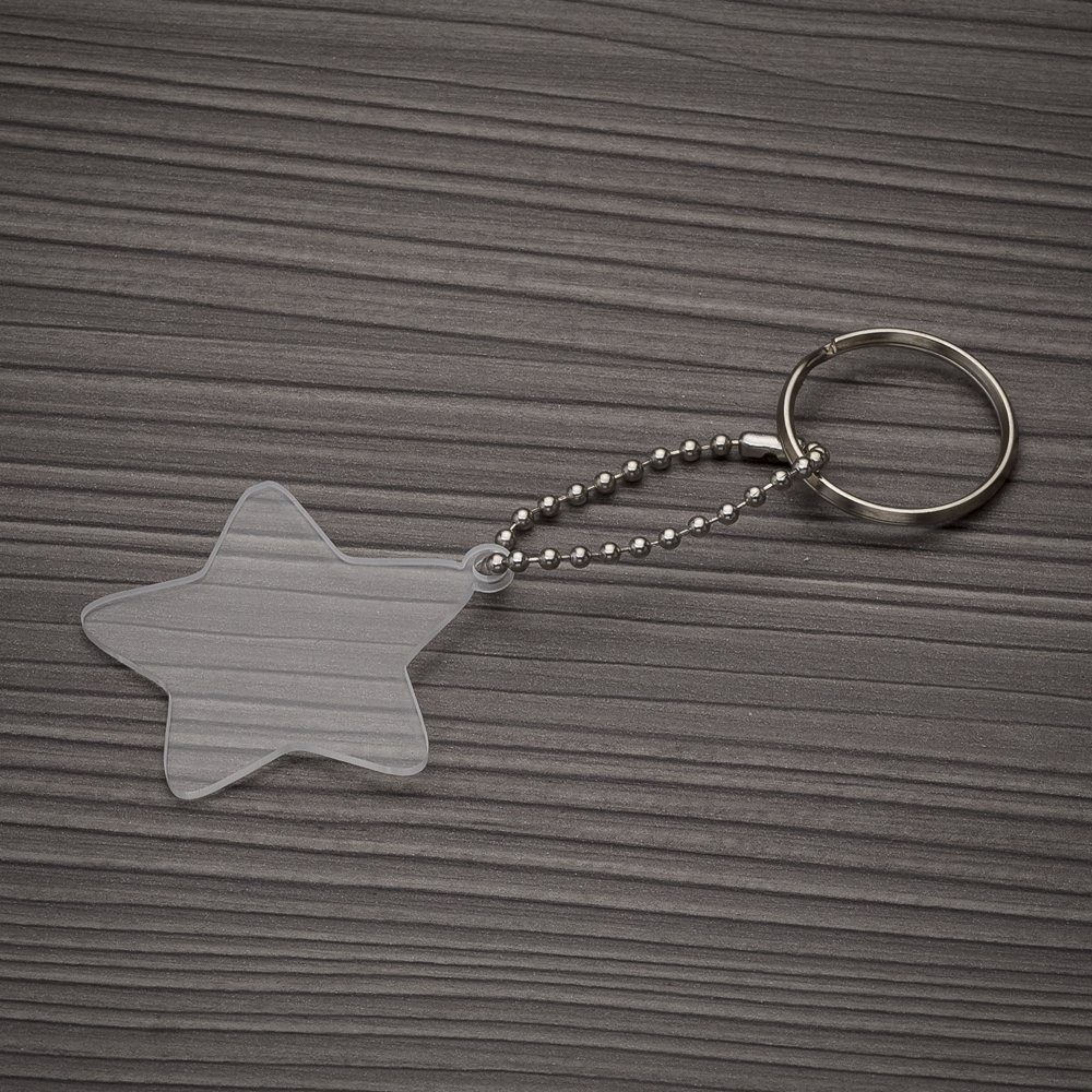 Chaveiro Plástico Estrela - Imagem 3