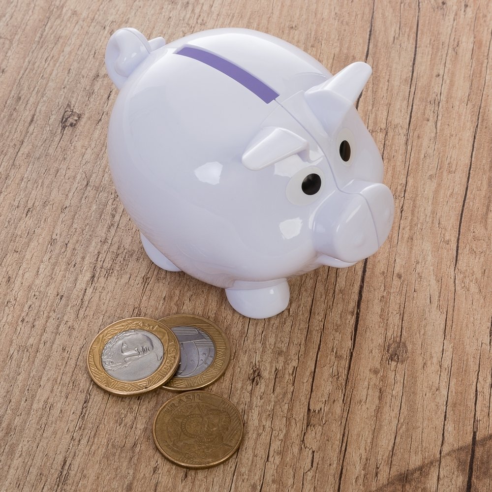 Cofre Plástico Porquinho. - Imagem 2