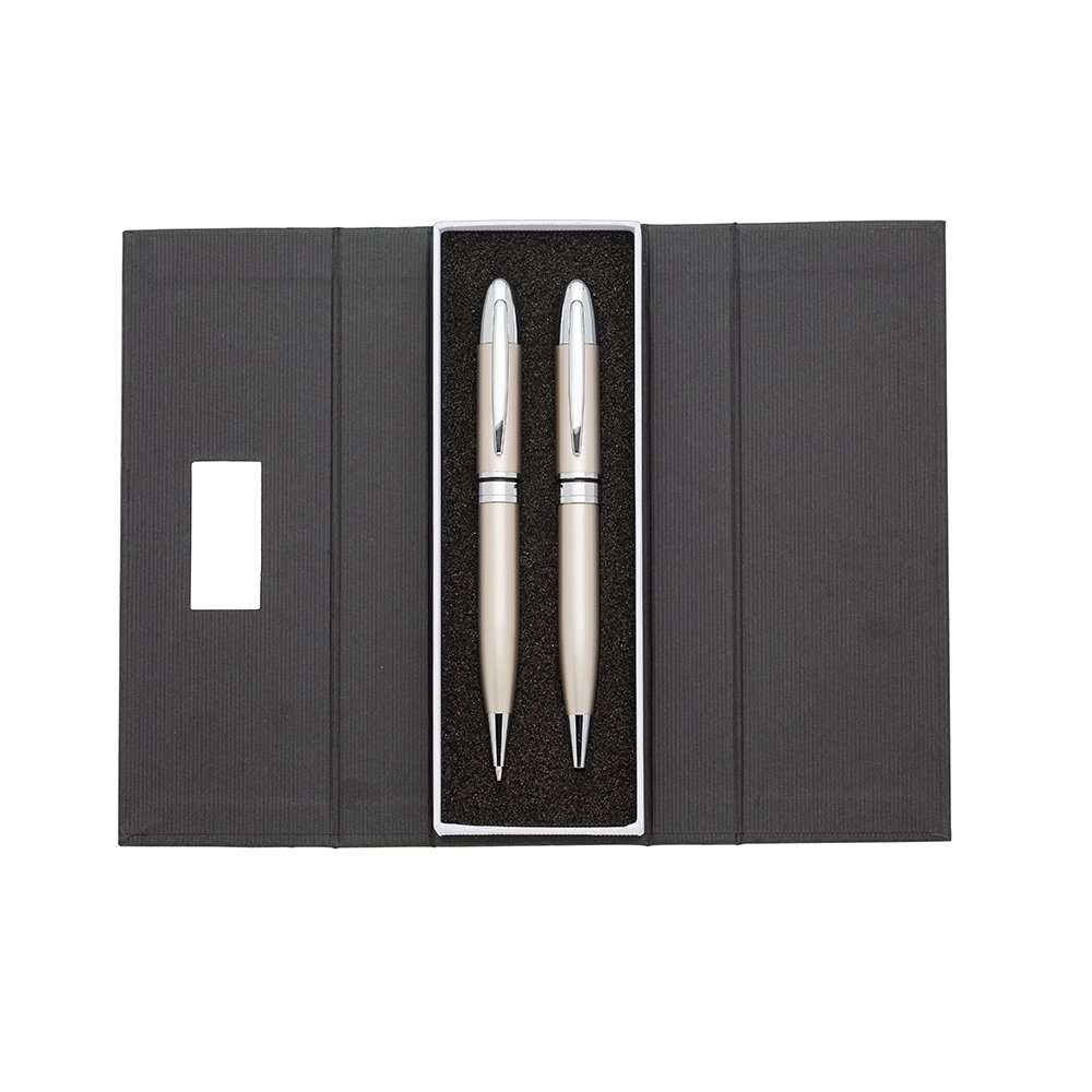 Conjunto Caneta e Lapiseira Metal - Imagem 2