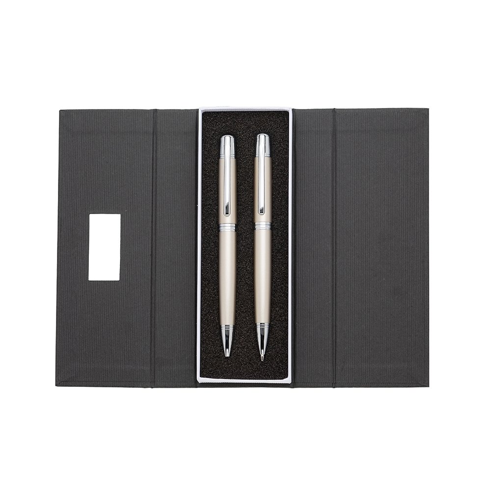 Conjunto Caneta e Lapiseira Metal - Imagem 2