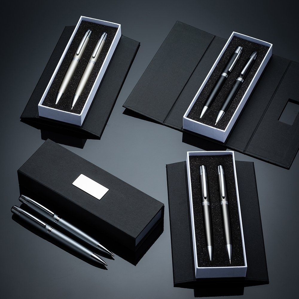 Conjunto Caneta e Lapiseira Metal - Imagem 3