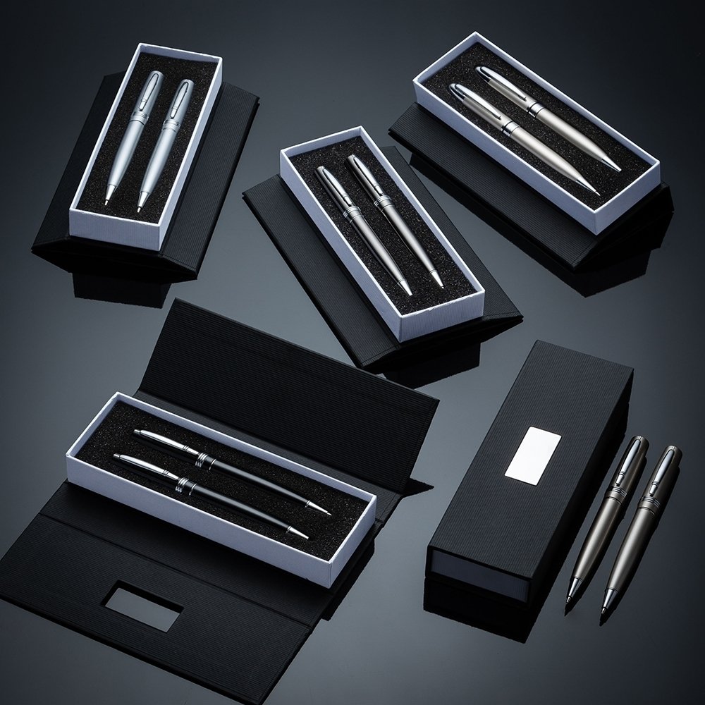 Conjunto Caneta e Lapiseira Metal. - Imagem 2