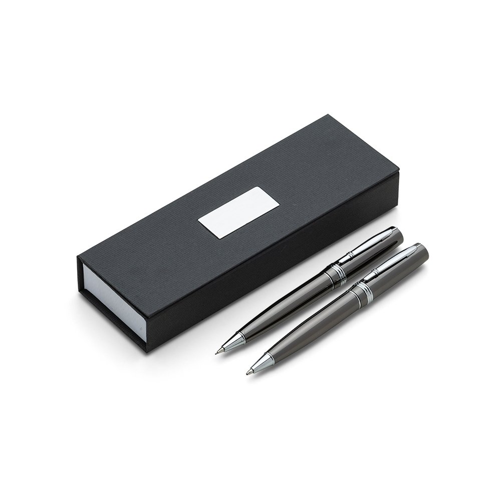 Conjunto Caneta e Lapiseira Metal. - Imagem 6