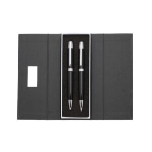 Conjunto Caneta e Lapiseira Metal.