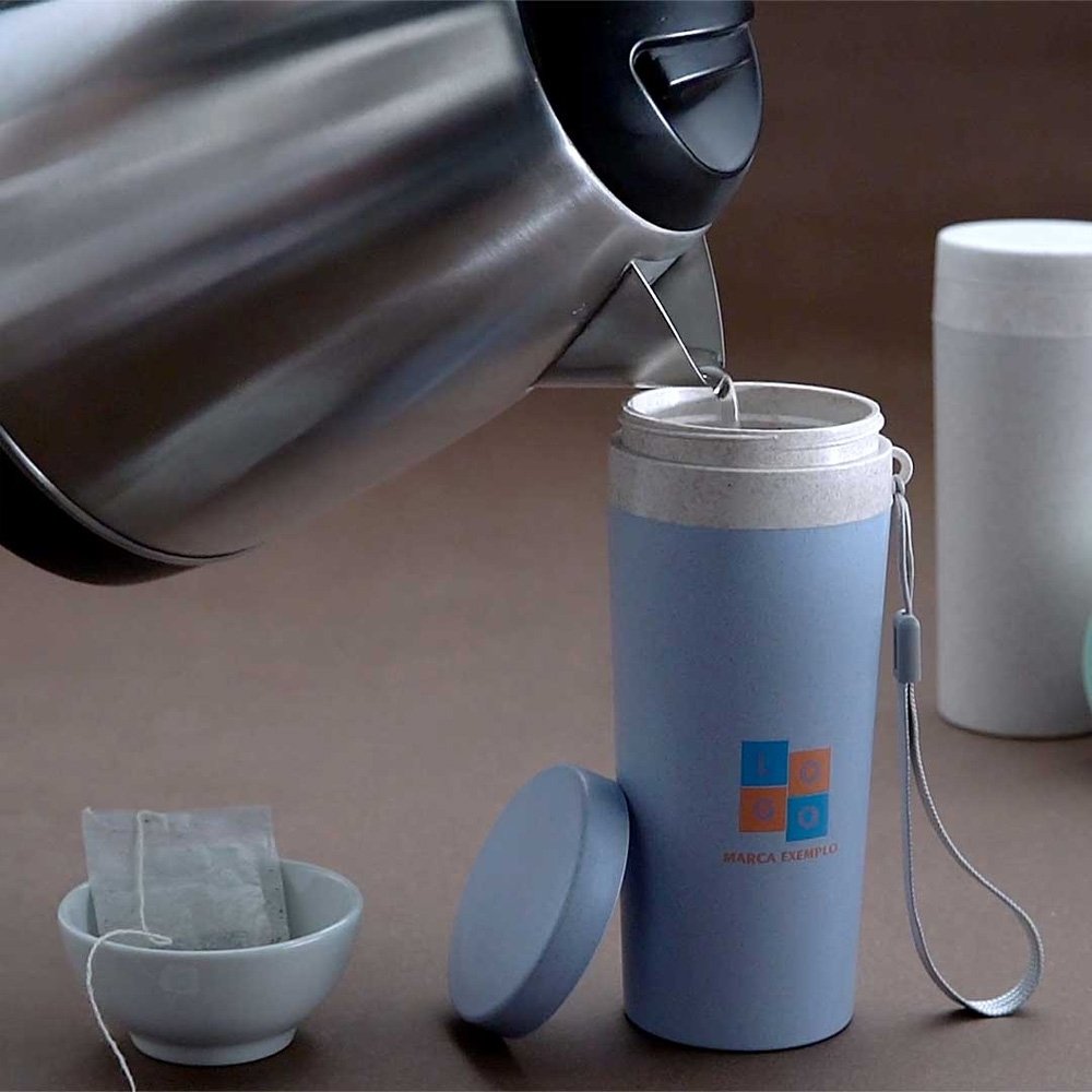 Copo Fibra de Bambu 350ml. - Imagem 4