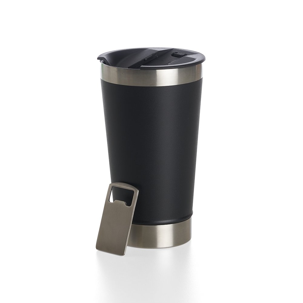 Copo Térmico Liso 500ml com Abridor. - Imagem 5