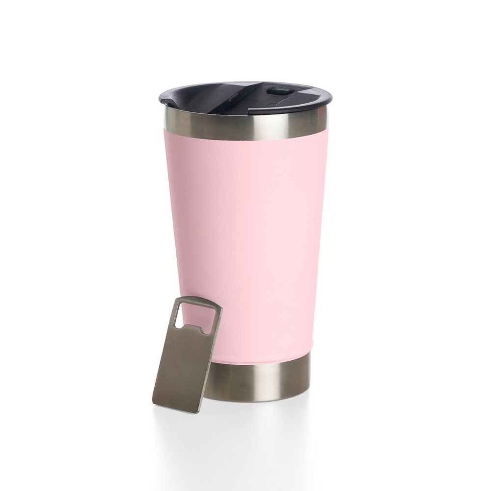 Copo Térmico Liso 500ml com Abridor. - Imagem 9