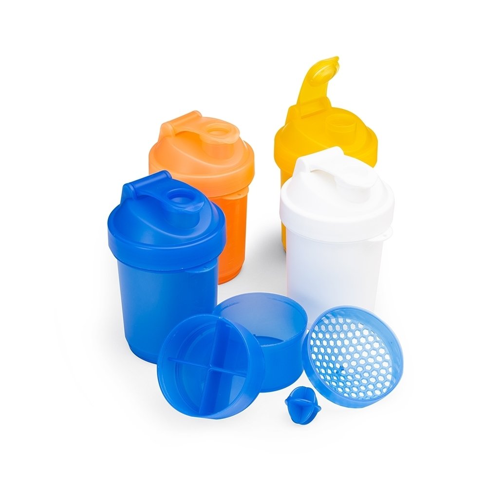 Coqueteleira 400ml Porta Suplementos - Imagem 3