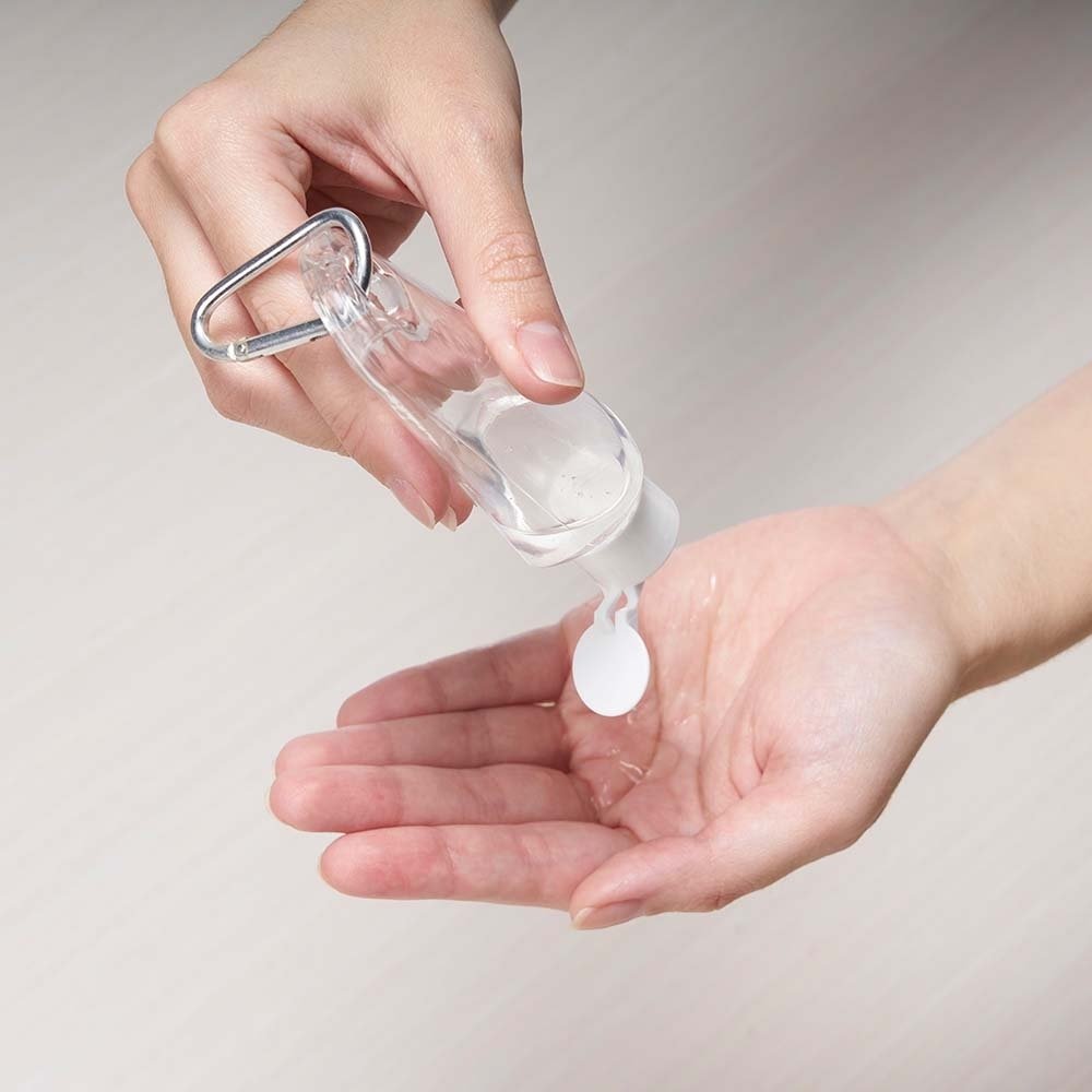 Frasco Plástico 55ml com Mosquetão. - Imagem 5