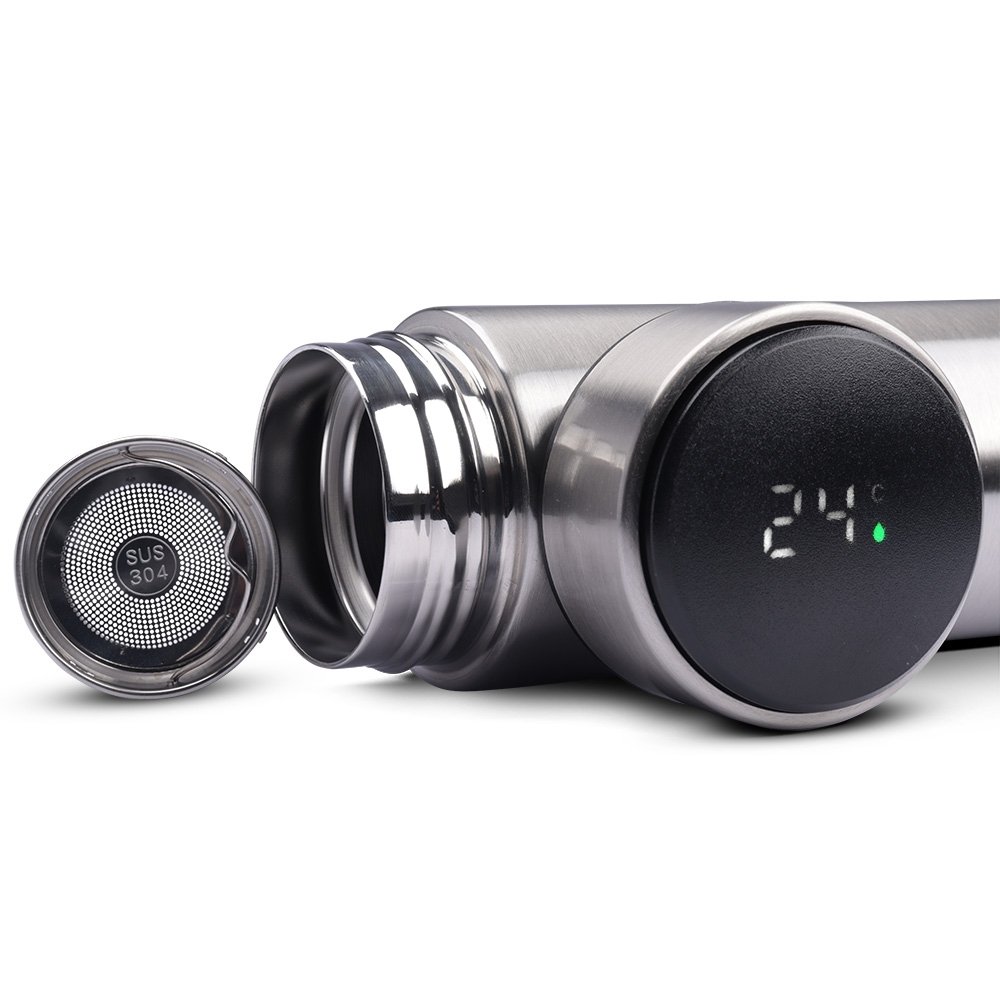 Garrafa Inox 450 ml com Display LED. - Imagem 4