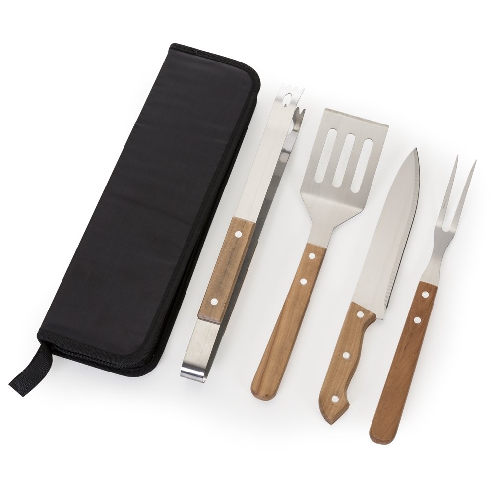 Kit Churrasco 4 peças. - Imagem 2