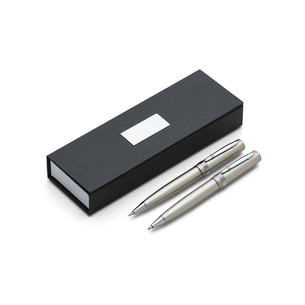 Conjunto Caneta e Lapiseira Metal. - Imagem 3
