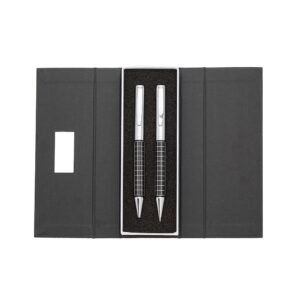 Conjunto Caneta e Lapiseira Metal.